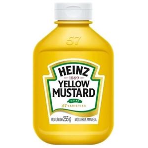 MOSTARDA AMARELA HEINZ 255G 