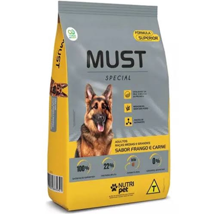 MUST SPECIAL AD FRANGO E CARNE 20 KG