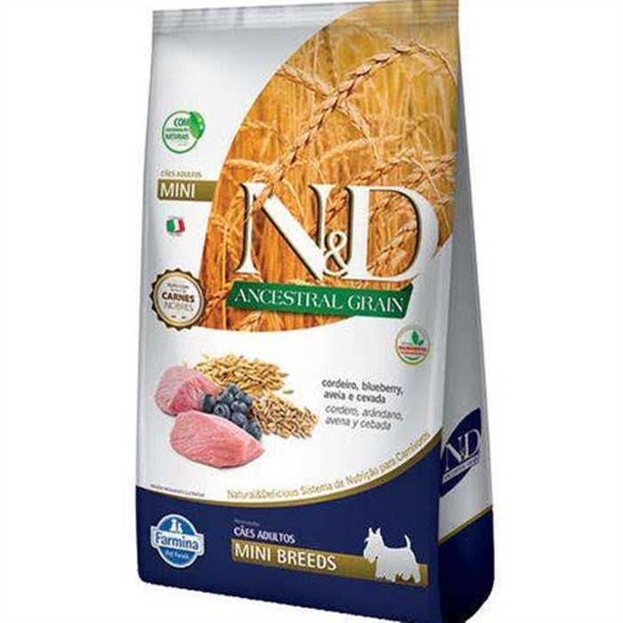 ND ANCESTRAL CANINE CORDEIRO ADT MINI 2,5 KG