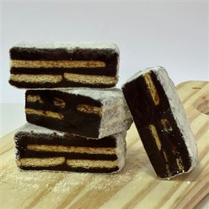 PALHA ITALIANA DE CHOCOLATE MEIO AMARGO