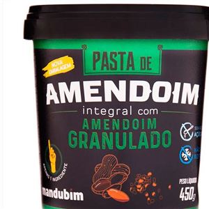 Pasta de Amendoim Granulada 450g