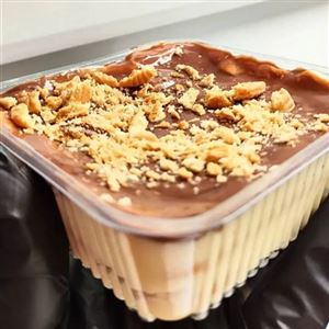 PAVÊ COM GANACHE DE CHOCOLATE
