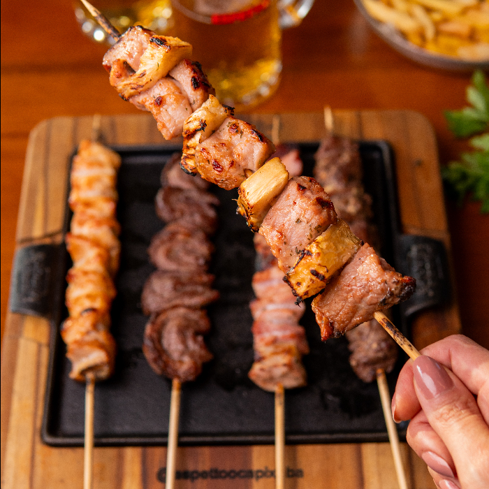 PICANHA SUINA COM ABACAXI