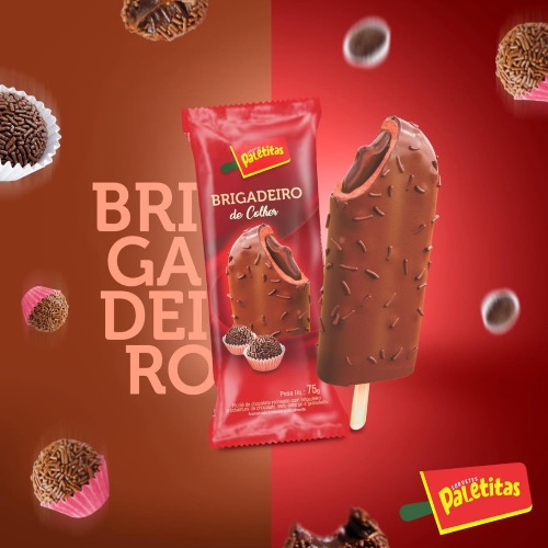 PICOLÉ BRIGADEIRO DE COLHER