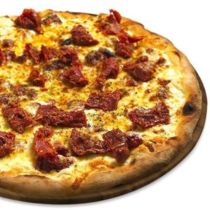 PIZZA TOMATE SECO COM MANJERICÃO