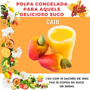 Polpa de Fruta Caju