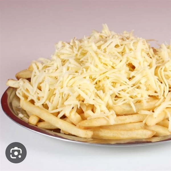 Porção de batata com Queijo