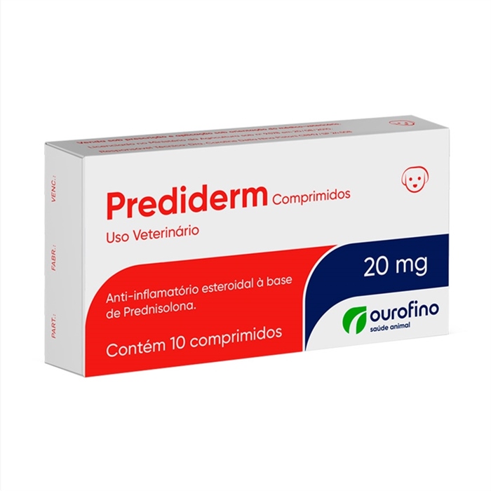 PREDIDERM DISPLAY 20 MG COM 10 COMPRIMIDOS