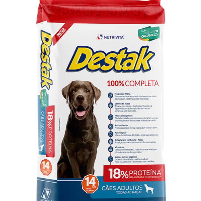 RAÇÃO DESTAK 14 KG