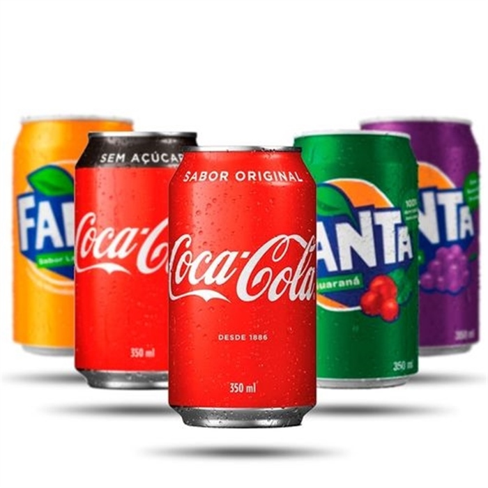 REFRIGERANTE LATA 350ml