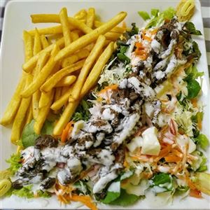 SALADA MIX COM FRITAS