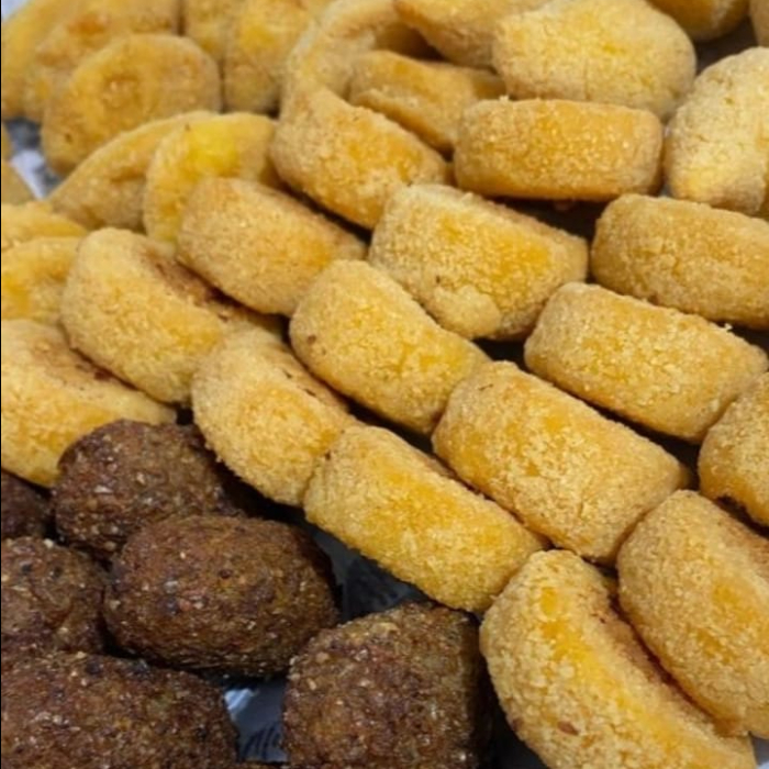 SALGADINHOS CONGELADOS - 100 UNIDADES