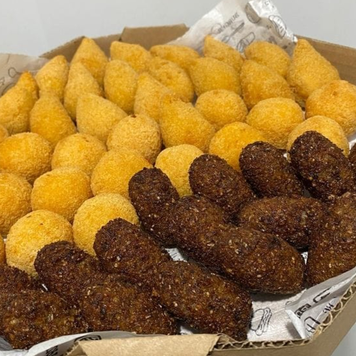 SALGADINHOS CONGELADOS - 50 UNIDADES