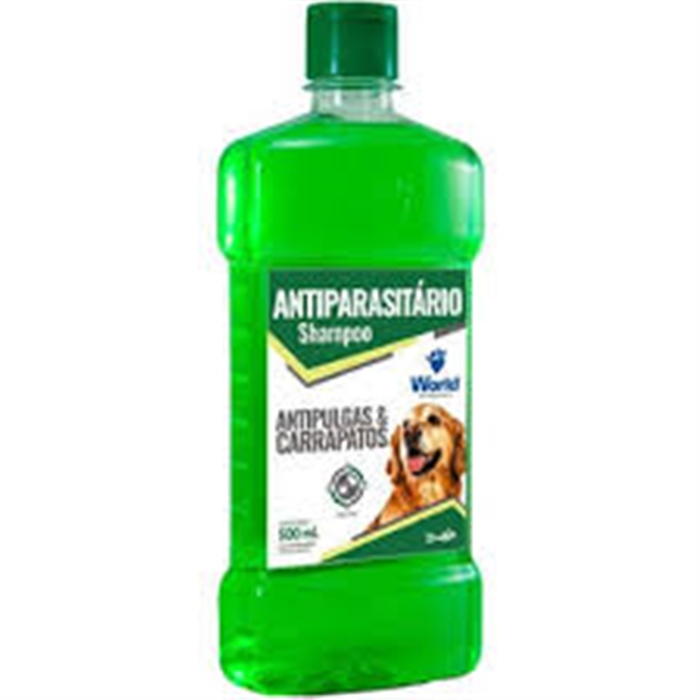 SHAMPOO ANTIPARASITÁRIO WORLD 500ML