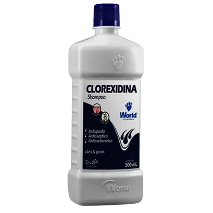 SHAMPOO CLOREXIDINA WORLD 500ML