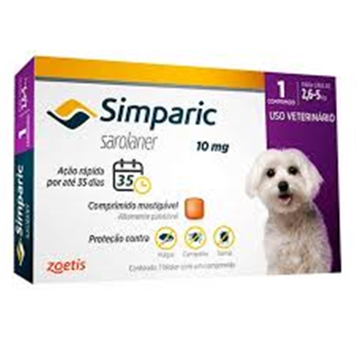 SIMPARIC 10MG - 2,6 A 5 KG