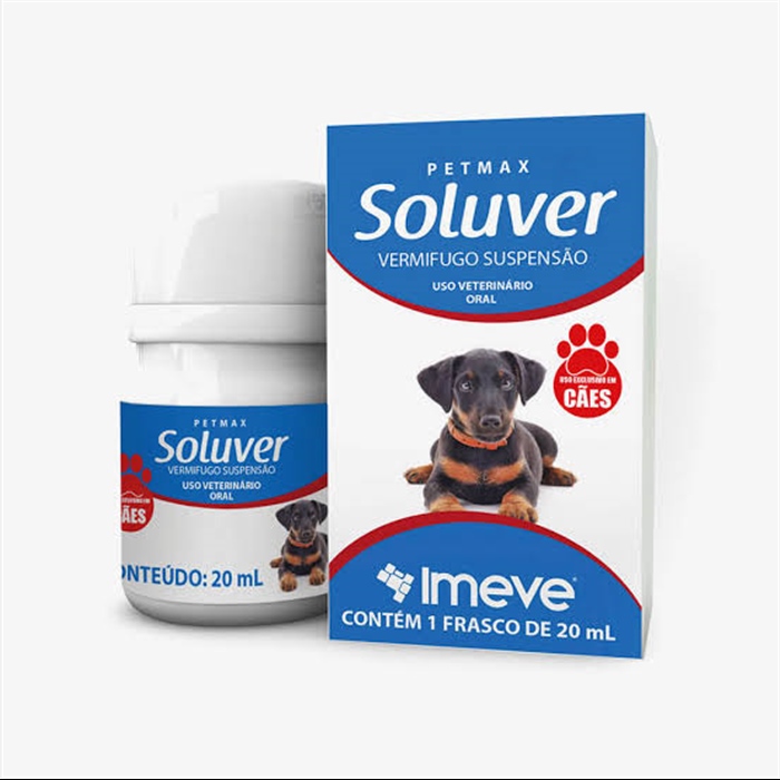 SOLUVER VERMIF SUSPENSAO 20 ML
