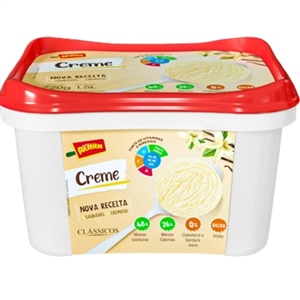 SORVETE DE Creme - 1,5L