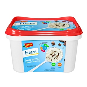SORVETE Flocos - 1,5L