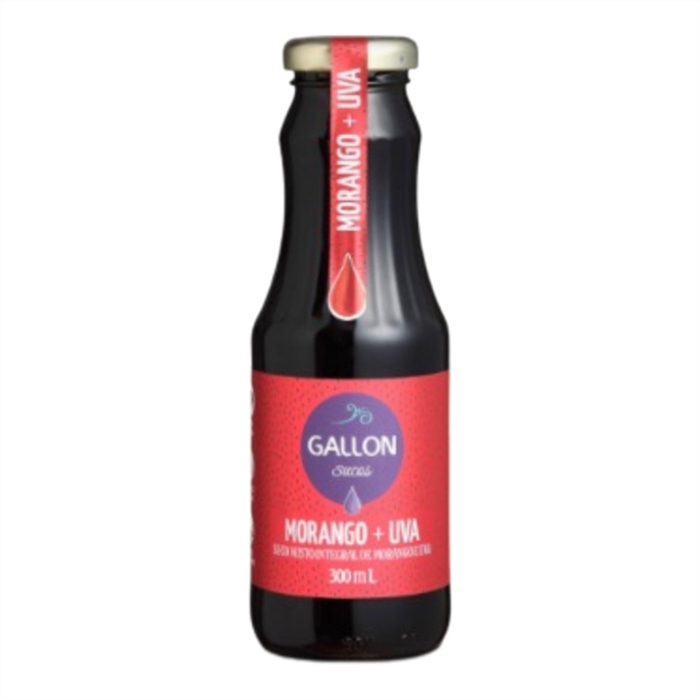 SUCO MISTO DE MORANGO E UVA INTEGRAL 300ML