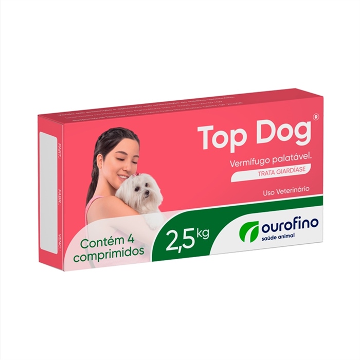 TOP DOG 2,5 KG - 1 COMPRIMIDO