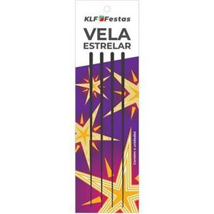 VELA ESTRELINHA (4 UNIDADES)