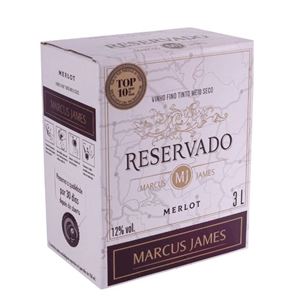 VINHO BAG IN BOX MARCUS JAMES TINTO DEMISEC 3L