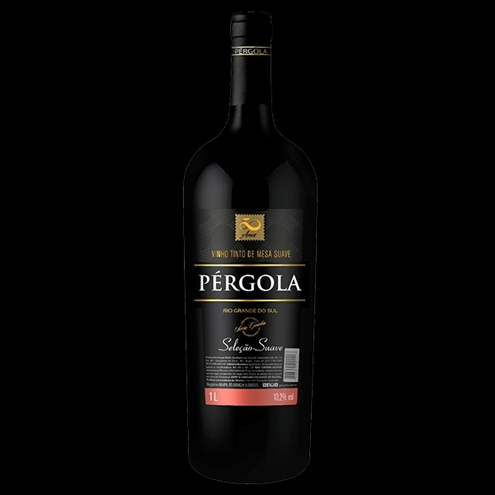 Vinho Pérgola Tinto Suave 1L