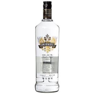 VODKA SMIRNOFF BLACK 998ML