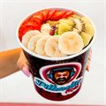 AÇAI POTE DE 780 ML + 9 TOPPINGS GRÁTIS.