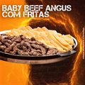 BABY BEEF ANGUS COM FRITAS