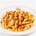 Porção de Batata Frita com Cheddar e Bacon