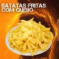 BATATAS FRITAS COM QUEIJO