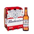 BUDWEISER LONG NECK GELADA COM 6 UNIDADES
