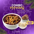 (COMBO) AÇAI 1 LITRO + 300 ML NUTELLA OU FROZEN