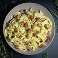 FETUCCINE À CARBONARA - 2 PESSOAS
