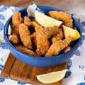 FILETES DE PEIXE EMPANADO