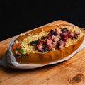 HOTDOG PAULISTA COM SUPER PURE DE BATATA DO CHEF