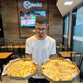 PIZZA - PROMOÇÃO 2 PIZZAS GRANDE (TOTAL 16 FATIAS)