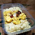 RISOTO DE COUVE FLOR COM FRANGO E BACON