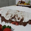 TAPIOCA DE NUTELLA*(ORIGINAL) COM MORANGO