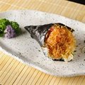 Temaki Filadelfia com Crispis de Batata Doce