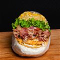 X-EGGSBACON DE FRANGO DESFIADO